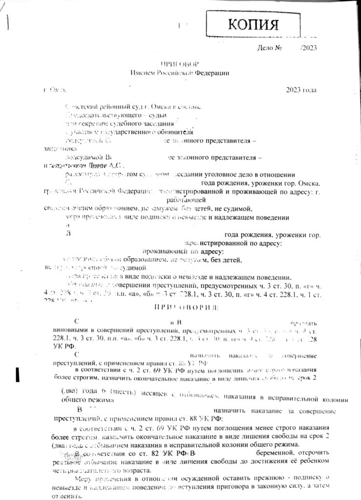 Ст. 228.1 УК РФ